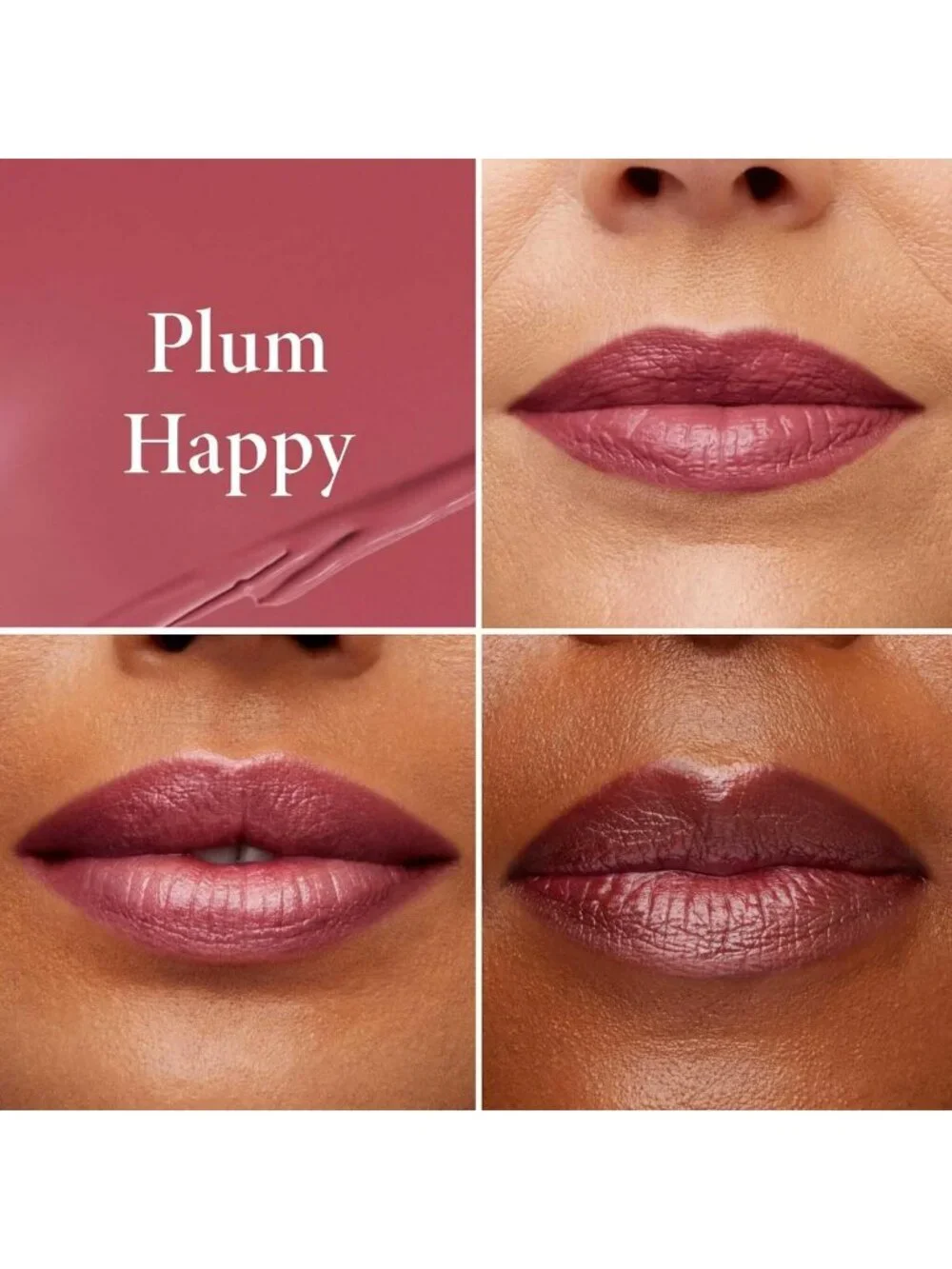 Hydrating Tinted Lip Balm - Jelly Formula, Moisturizing Plum Color, Soft Shine